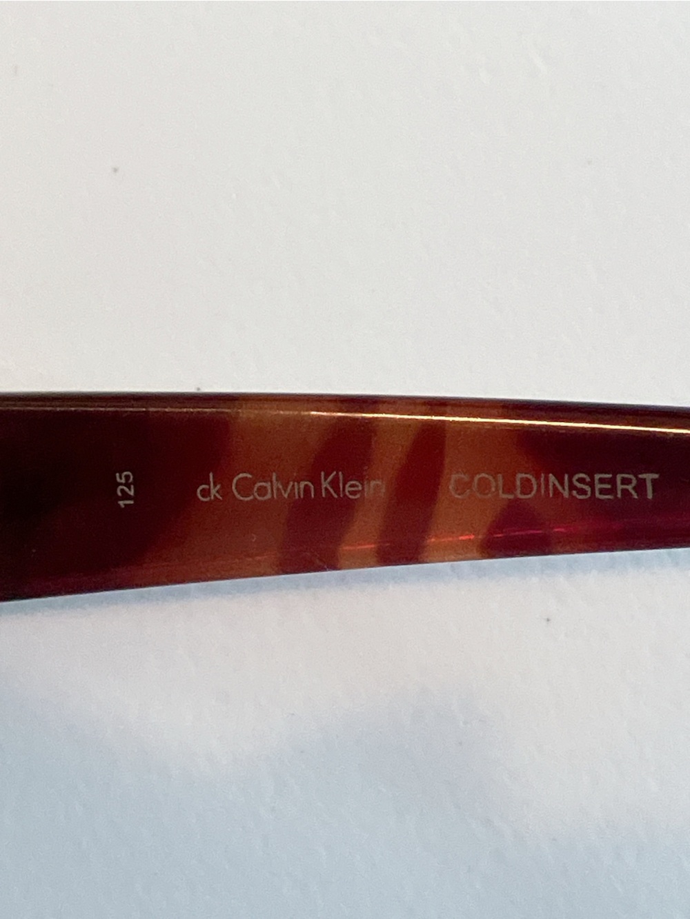 •SOLDVintage 90s CK Calvin Klein Tortoise Shell Square Rectangle Sunglasses•SOLD - Picture 10 of 13